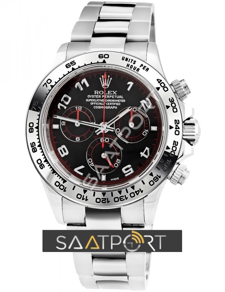 Rolex Daytona Black 7750 Eta Mekanizma