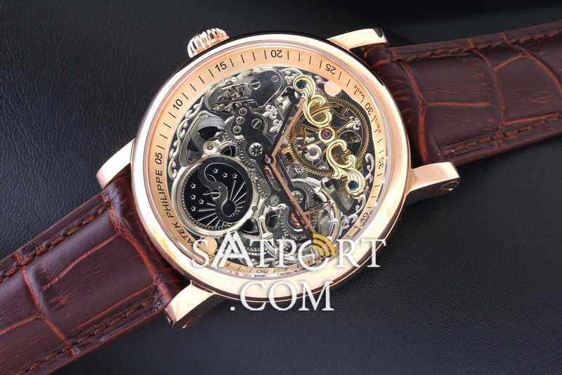 Patek Philippe Skeleton Kahve Otomatik