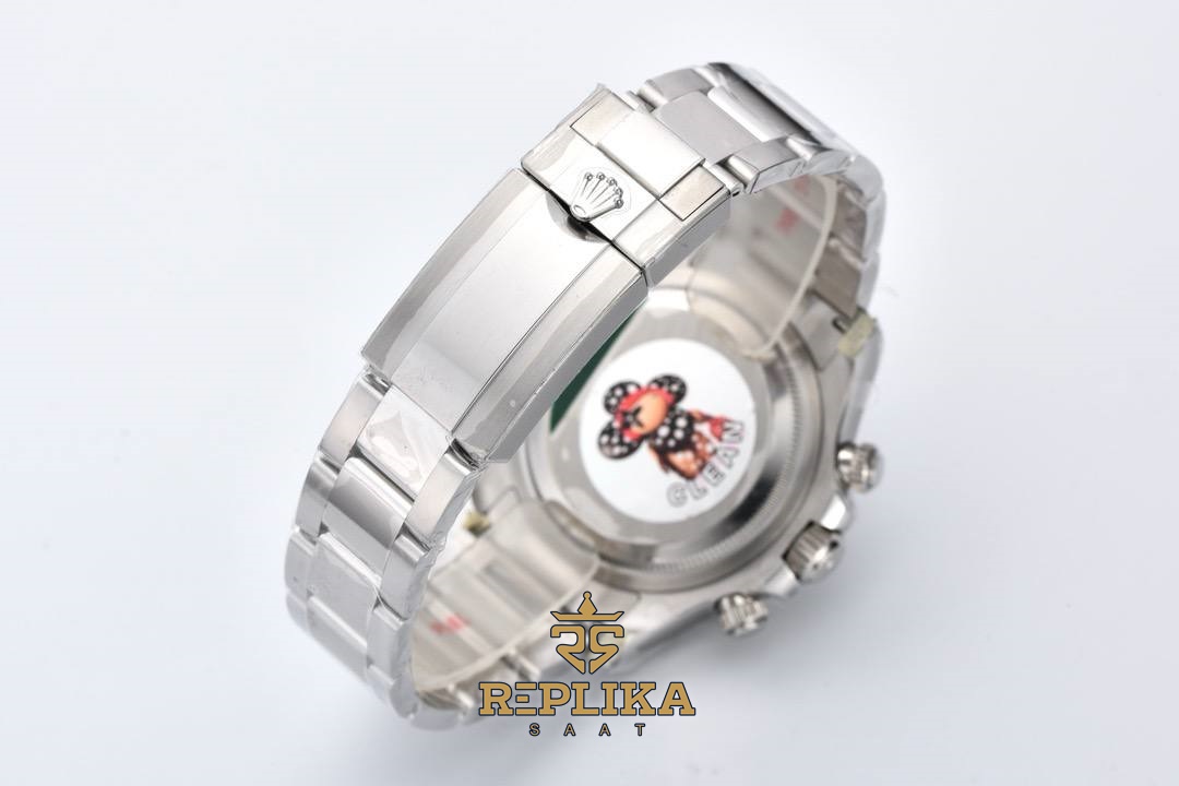 Rolex Daytona 126500LN Panda Oyster White Dial Clean 40mm 4131 Super Clone ETA
