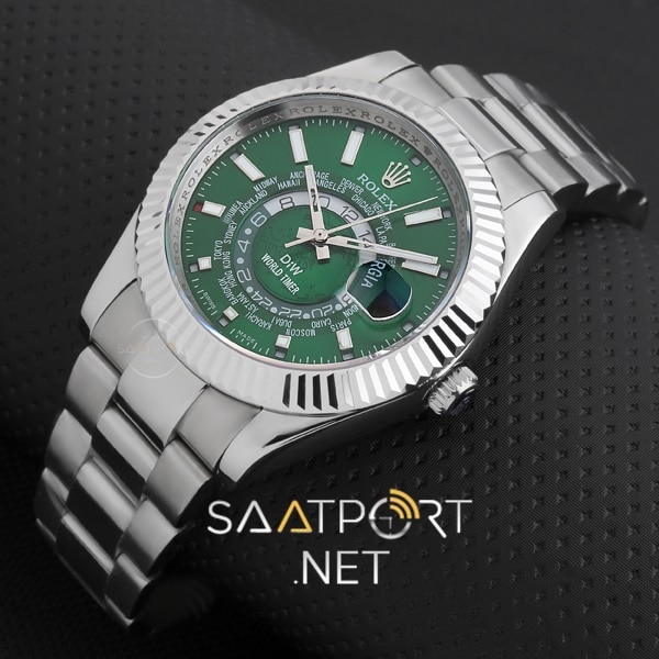 Rolex Sky Dweller 336934 Yeşil Kadran 42mm