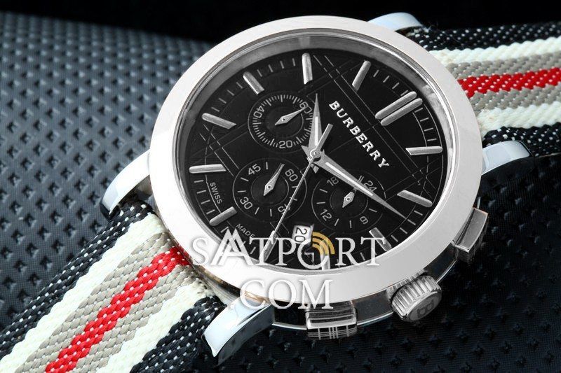 Burberry BU1360 Chronograph Silver