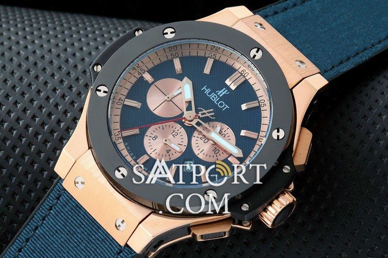 HubLot Big Bang Jeans Watch Lacivert