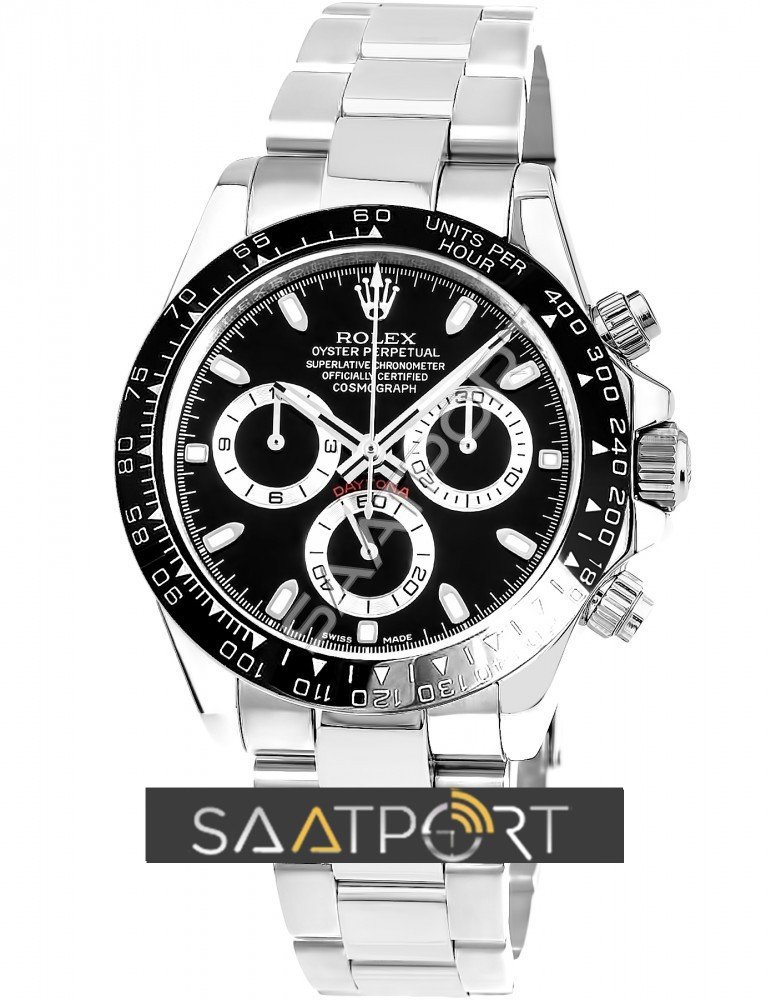 Rolex Daytona Cosmograph 116500LN Eta Saat 4130 Makina