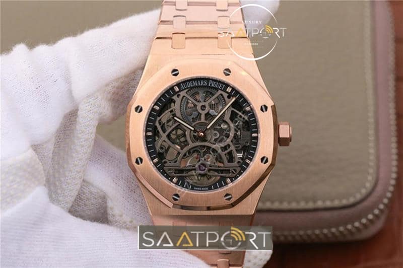 Audemars Piguet Royal Oak Rose Gold Türbülonlu