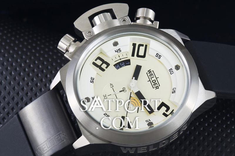 Welder K24 Black White Chronograph