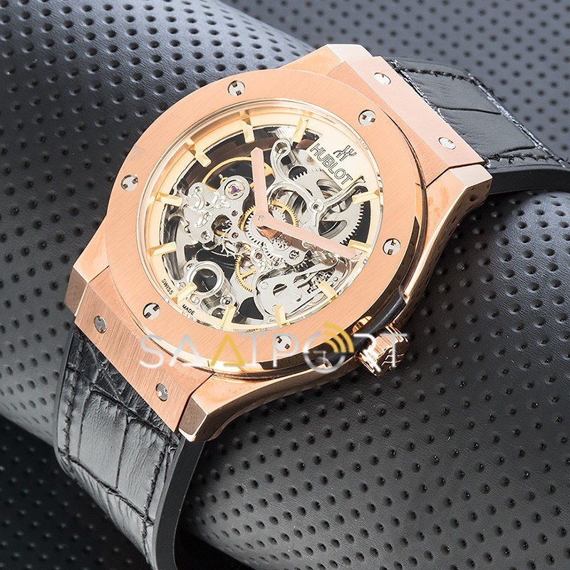 Hublot Skeleton Tourbillon Siyah