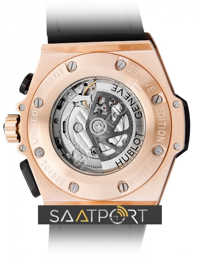 Hublot F1 Chronograph Rose Kasa HB126 621597 Eta Saat