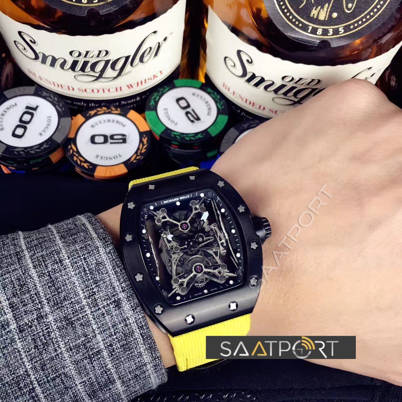 Richard Mille Yellow Eta Saat RM35 02 Rafael Nadal TPT