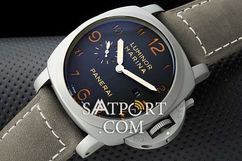 Panerai Madrid Boutique Titanium Gri Kordon