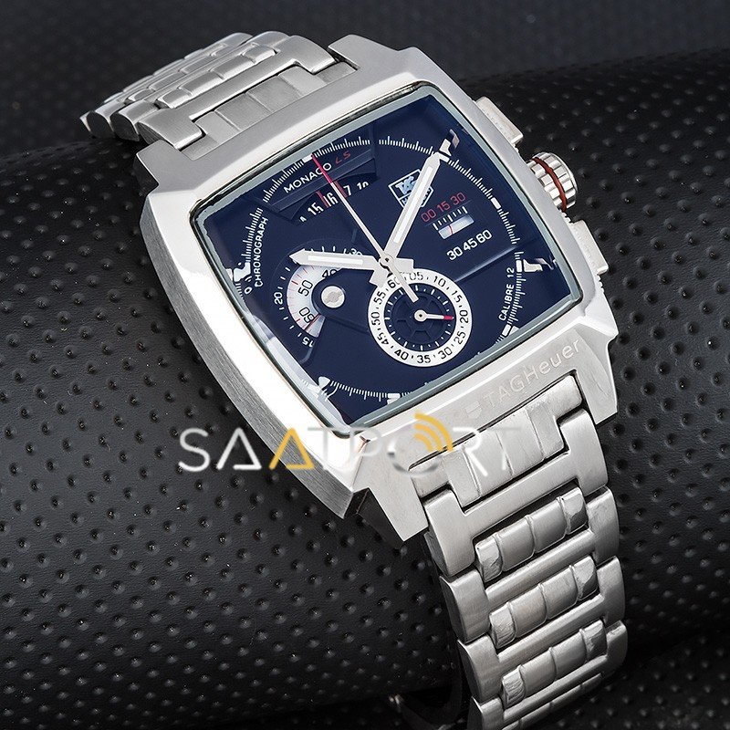 TAG Heuer Monaco LS Siyah Steel