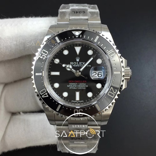 Rolex  Sea Dweller  LN GM Maker 904L Steel Edition Black Dial on SS Bracelet SA3135