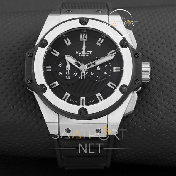 Hublot King Power Modeli Çelik Kasa