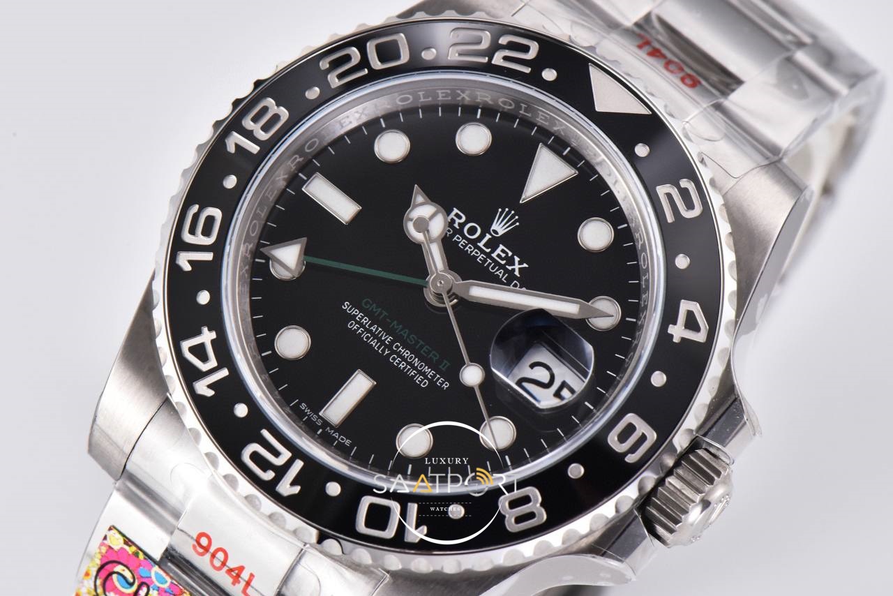 Rolex Gmt Master II Black 126710GRNR Clean Factory 3285 Super Clone ETA