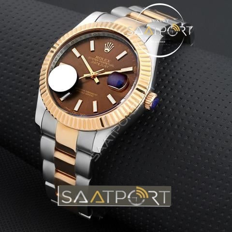 Datejust 41 Chocolate Brown Dial Steel