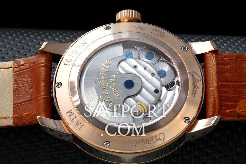 Glashutte Kahverengi Gold Otomatik II