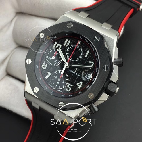 Royal Oak Offshore Diver 15710 JF Best Edition Ceramic Bezel Black Dial on Rubber Strap A3120 V9.5