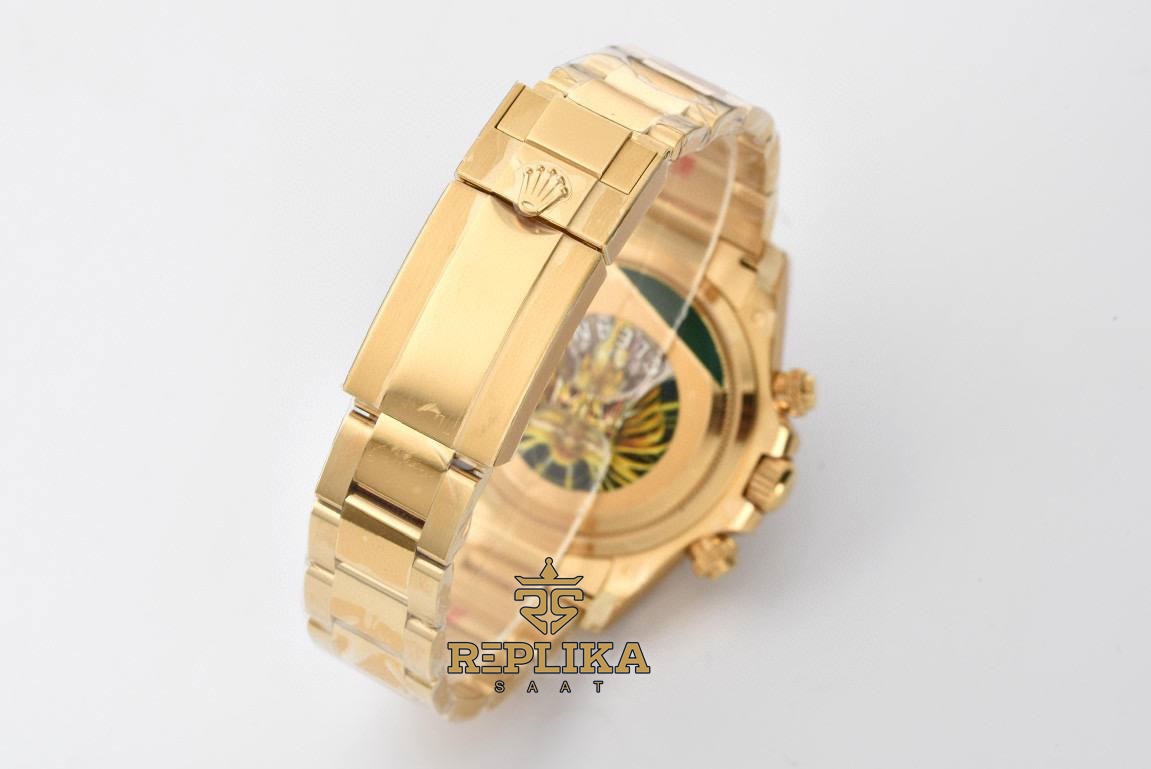 Rolex Daytona 126508 Oystersteel 40mm Gold Kasa Clean 4131 Super Clone ETA