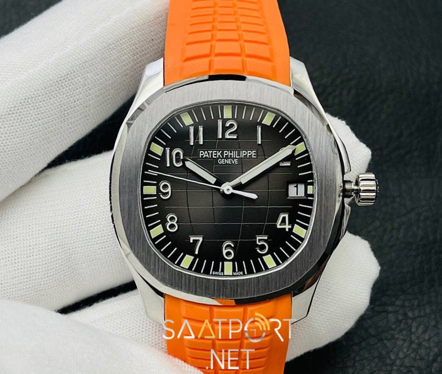 Patek Philippe Aquanaut Turuncu Kordon Super Clon Eta