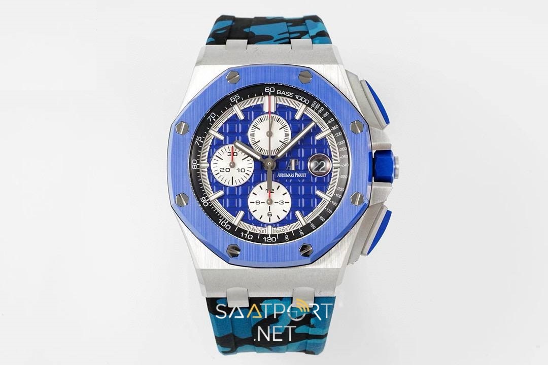 Audemars Piguet Royal Offshore Chronograph 44 Blue Super Clone ETA