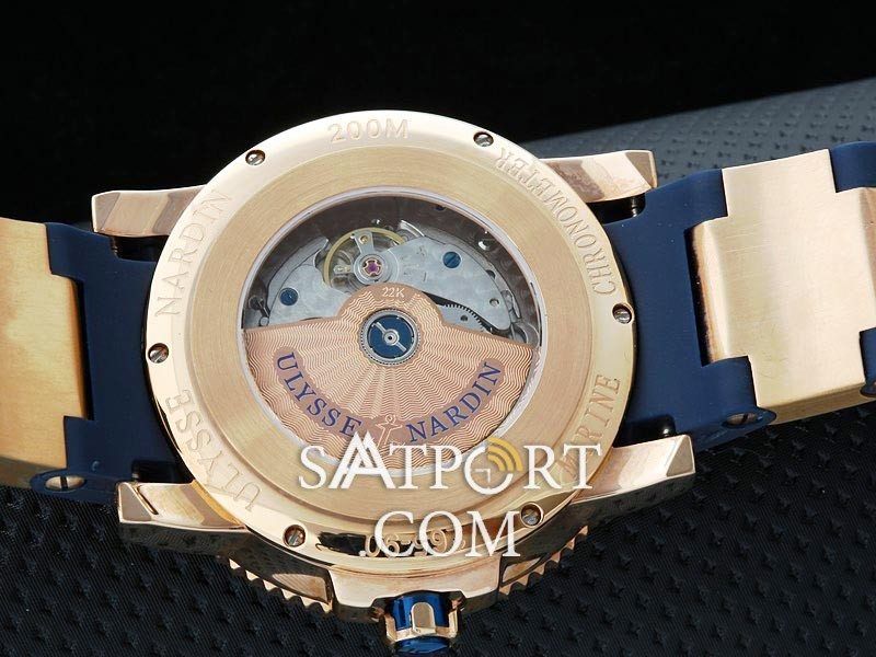 Ulysse Nardin Maxi Marine Lacivert Otomatik II