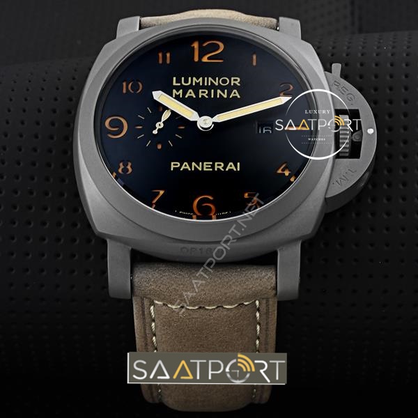 Panerai Madrid Boutique Titanium Gri Kadran