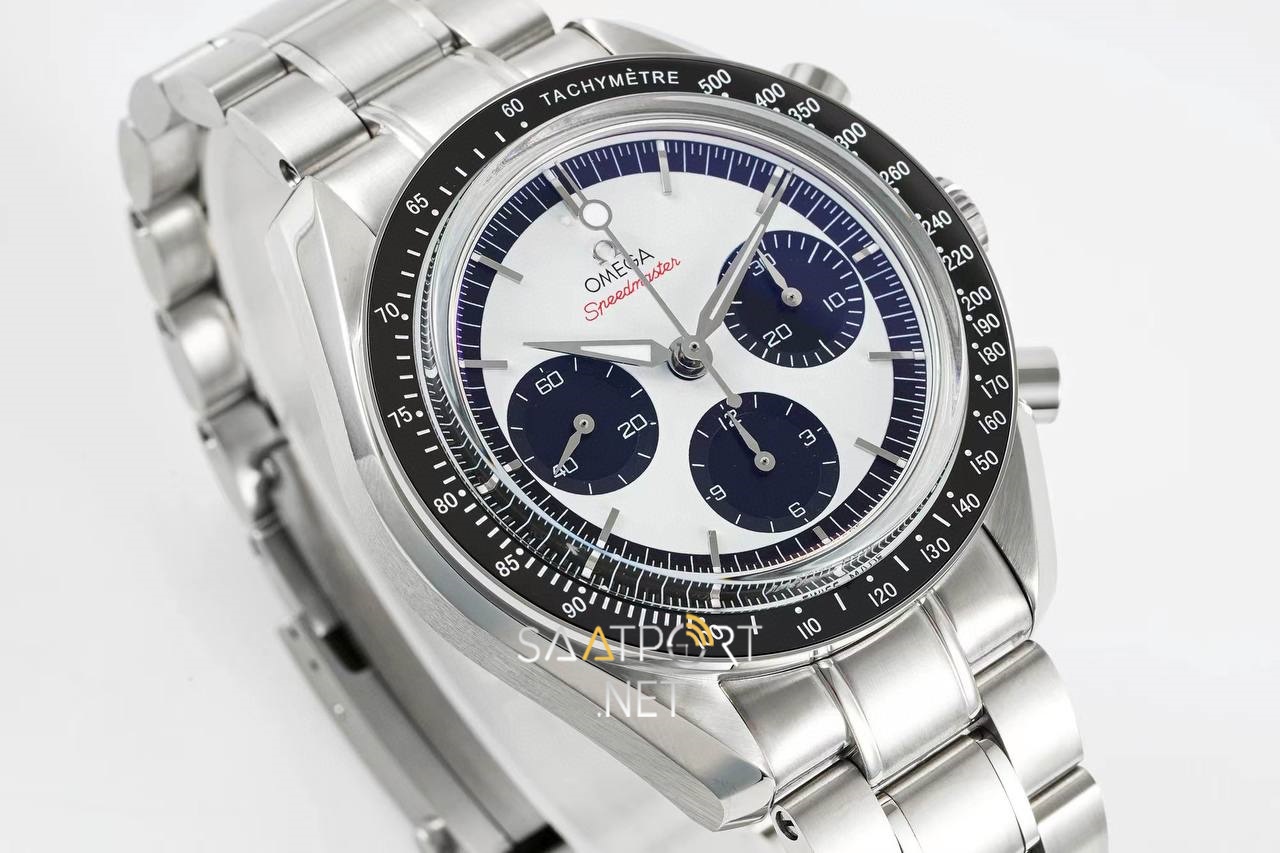 Omega Speedmaster White And Blue Dial Super Clone Eta