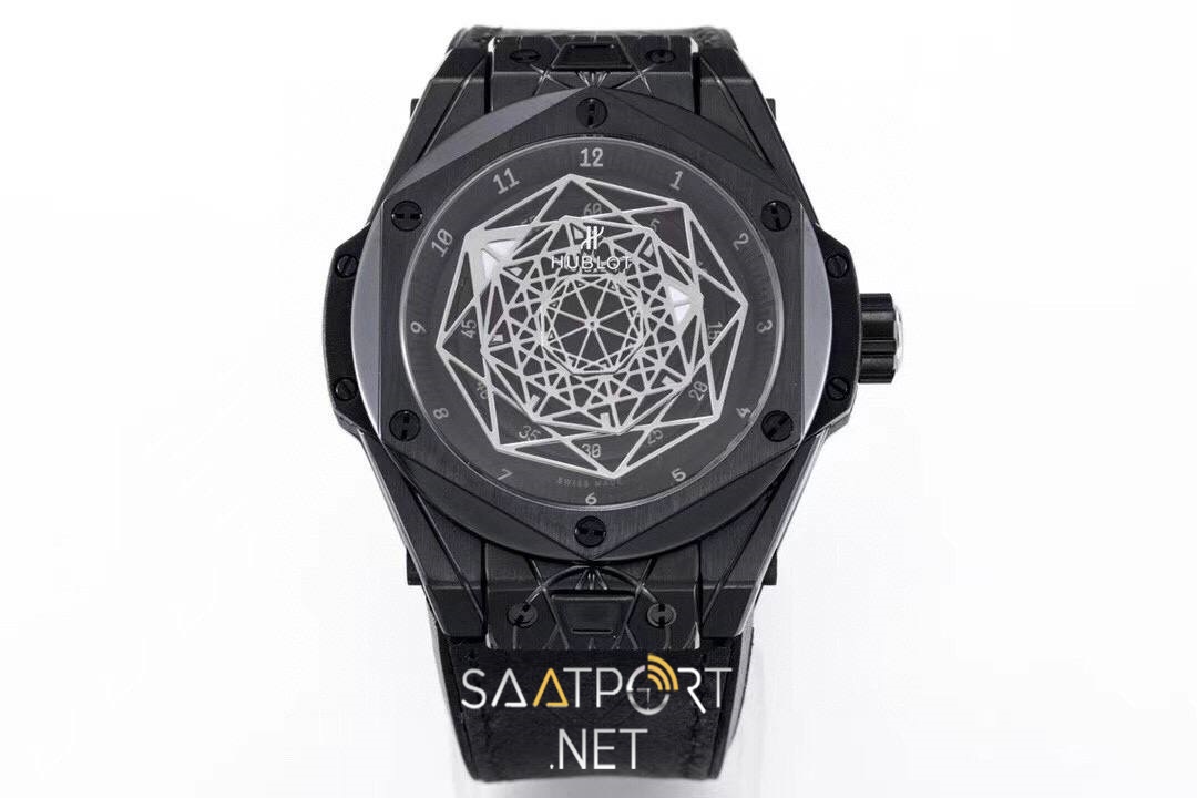 Hublot Big Bang Sang Bleu King Black HUB1223  Clone Eta Saat