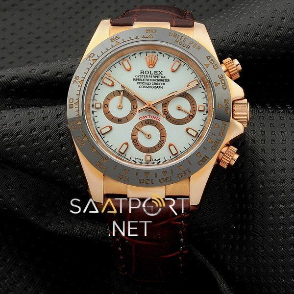 Rolex Daytona Cosmograph Seramik Bezel Kahve