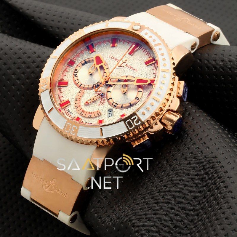 Ulysse Nardin Maxi Marine Beyaz Gold