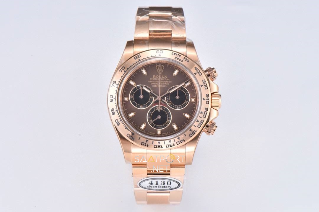 Rolex Daytona 116505 Rose Gold Clean DD4130 Super Clone Eta