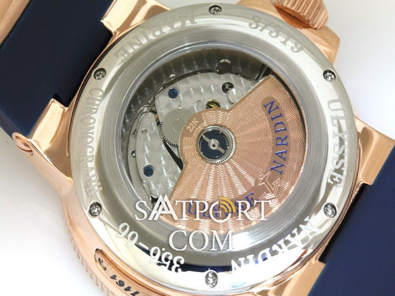 Ulysse Nardin Le Locle Lacivert Gold II