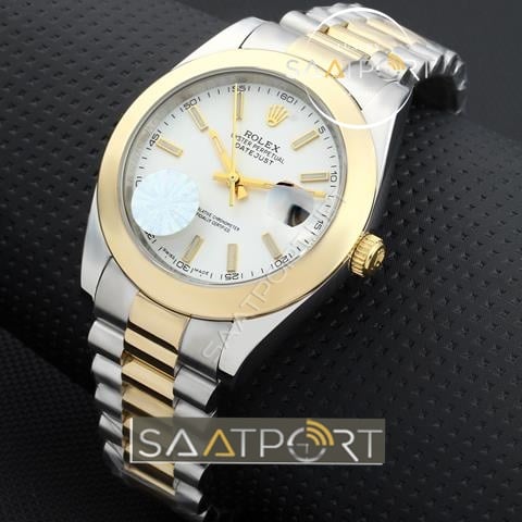 Replika Rolex Datejust Beyaz Kadran