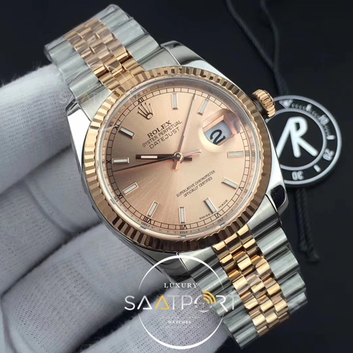 Rolex DateJust 36 mm ARF 1-1 Best Edition RG Dial Stick Markers SH3135