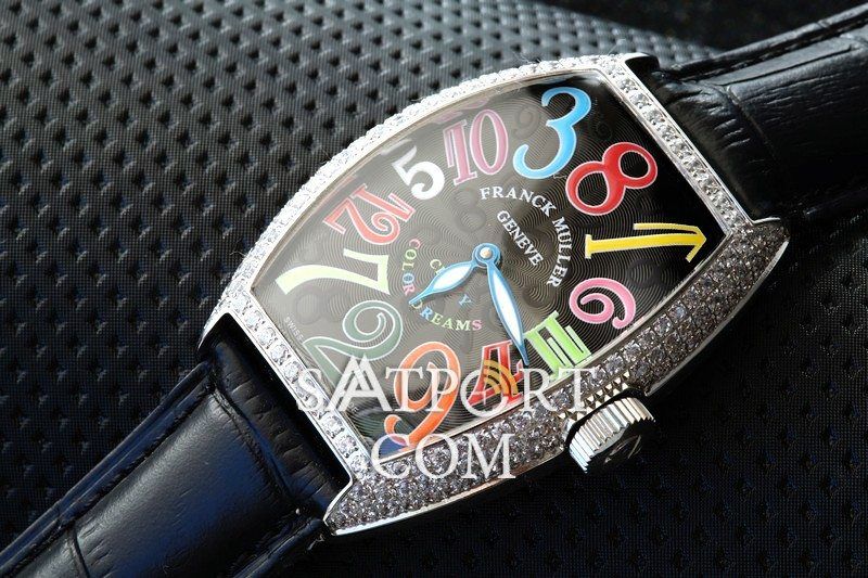 Franck Muller Crazy Hours Bayan Siyah II