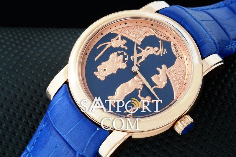 Ulysse Nardin Minute Repeater Triple Jack Lacivert