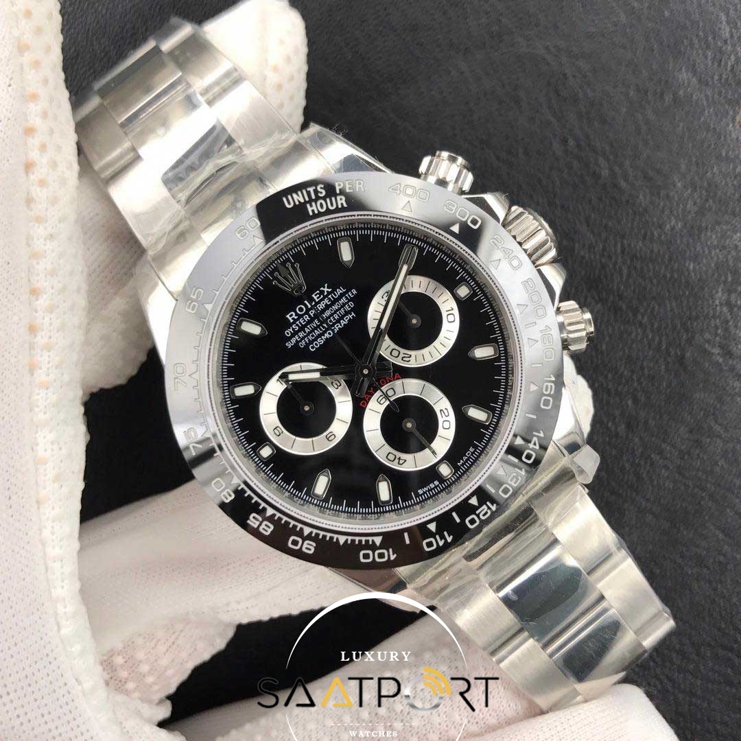 Rolex Daytona Black 116500LN Noob V4 4130 Super Clone Swiss Ceramic Bezel