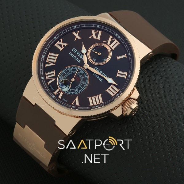 Ulysse Nardin Le Locle Kahve Silikon Kordon