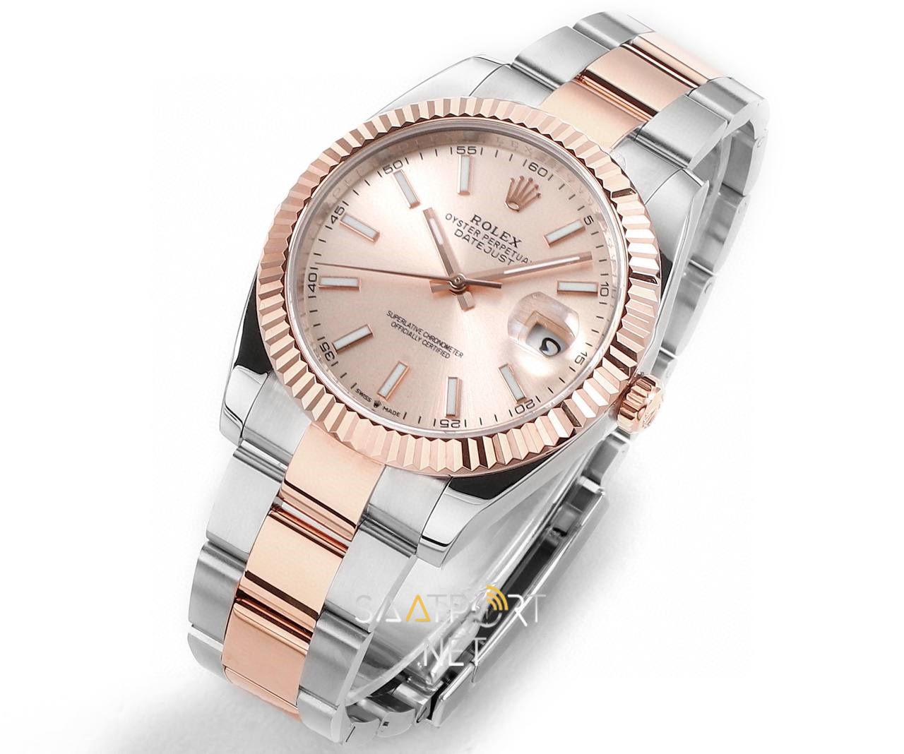 Rolex Datejust 41 mm 126331 Pink 126331 Super Clon Eta