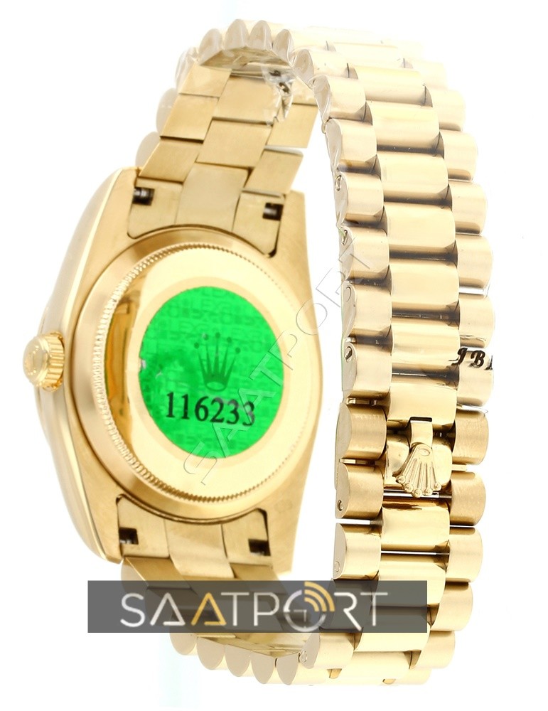 Rolex Gold New Unisex DateJust 39 mm