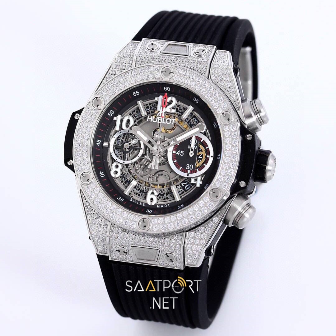 Hublot Big Bang Unico Silver Baget Super Clone Eta