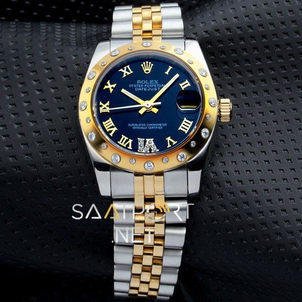 Rolex Datejust Classic Lacivert Kadran Bayan