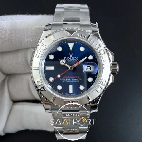 Yacht-Master 116622 ARF 904L 1-1 Best Edition Blue Dial on SS Bracelet SH3135