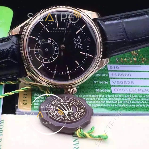 Rolex Cellini Dual Time Fiyat 3180 Eta Mekanizma Saat