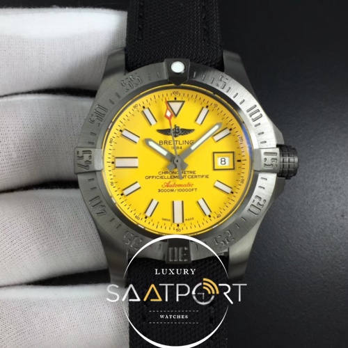 Breitling  eta saat Avenger II Seawolf PVD  Yellow Super clon