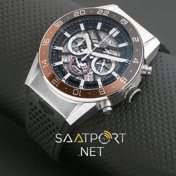 TAG Heuer Carrera Heuer Chronograph Bordo Bezel 43mm