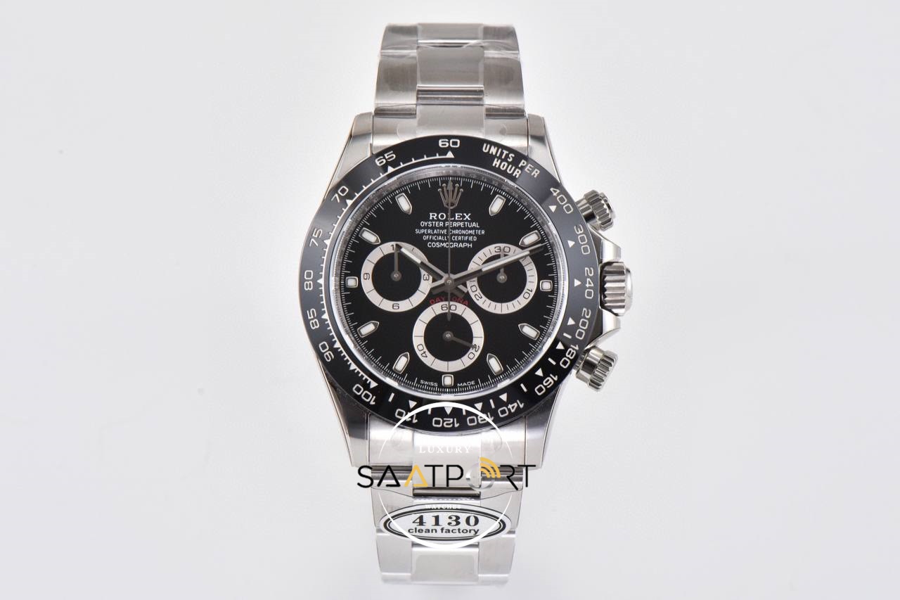 Rolex Daytona Black Dial 40mm 116500LN Clean Factory ETA