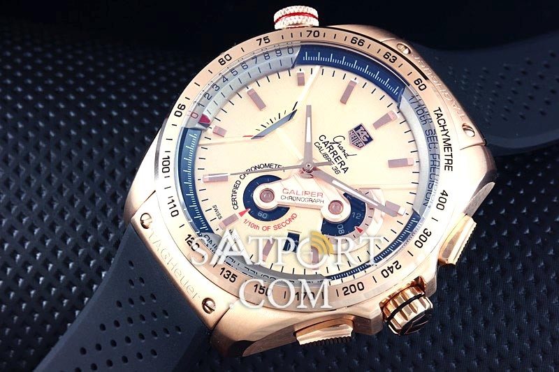 Tag Heuer Calibre 36 Gold Sarı Kadran