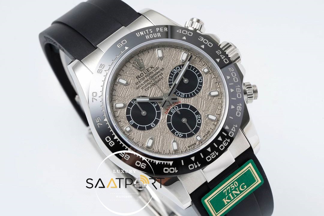 Rolex Daytona 116519 King Factory Göktaşı Kadran 40 mm 904L Çelik Super Clone ETA