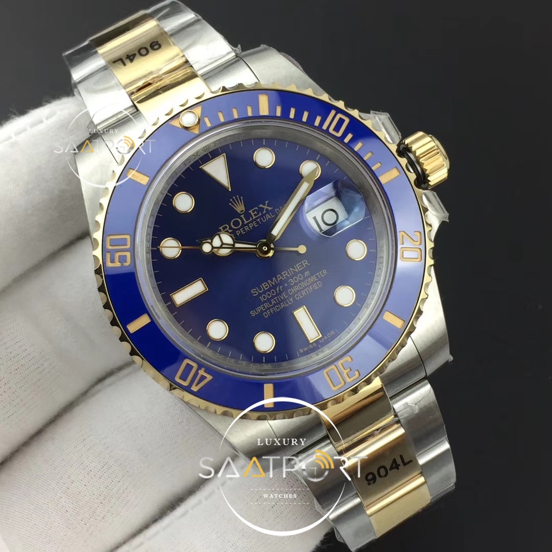 Rolex Submariner 116613 LB GMF 904L  Wrapped Bezel Blue Dial on Super CLON