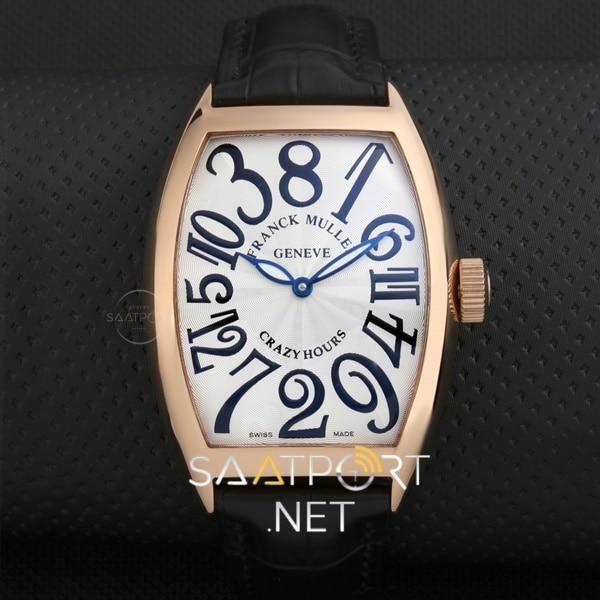 Franck Muller Crazy Hours Gold Kasa Beyaz kadran